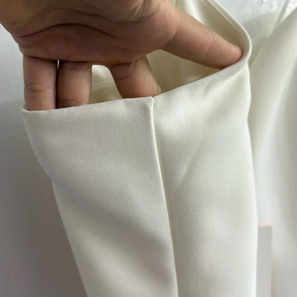 Amanda Uprichard Cherri Gown in Ivory maxi dress NWT size M - Picture 13 of 13